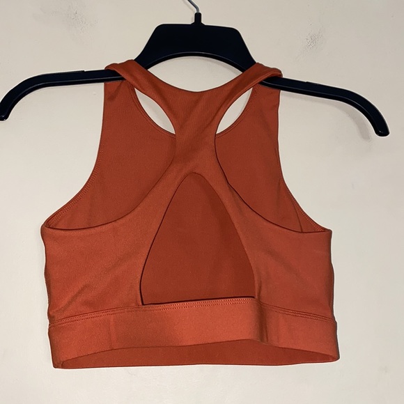 CARBON38 Orange Bra and Leggings Set - Picture 4 of 9